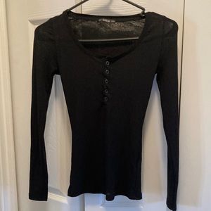 Lightweight ribbed t shirt